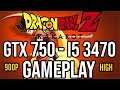 Dragon Ball Z: Kakarot Gameplay on | GTX 750 1GB - i5 3470 |