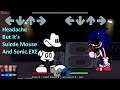 Friday Night Funkin' - Headache But It's Suicide Mouse.AVI And Sonic.EXE Cover (FNF MODS)
