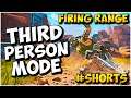 HOW TO ACTIVATE THIRD PERSON MODE IN THE FIRING RANGE! | APEX LEGENDS #Shorts