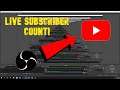 How To Make A Live Subscriber Count Down in Obs on You Tube Live Streams.