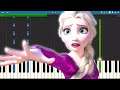 Idina Menzel, AURORA - Into The Unknown Piano Tutorial - Frozen 2