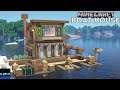 Minecraft Tutorial - How to Build an Easy Boat House