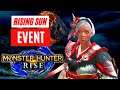 Monster Hunter Rise RISING SUN!? GAMEPLAY TRAILER EVENT REVEAL AMATERASU OKAMI モンスターハンターライズ 太陽は昇る！？