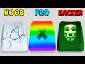 NOOB vs PRO vs HACKER - Keyboard Art