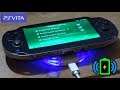 PS Vita Wireless Charging Mod Demo!