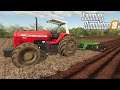 PUXANDO A GRADE ARADO COM O MF 680 | Farming Simulator 2019