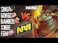 SING GORGC BAMBOE EGM XIBBE vs NA'VI - Round 2 (SingSing Dota 2 Highlights #1438)