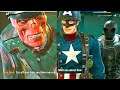 Spider man And Captain America Defeat Red Skull -  Marvel Spider Man Game 2021