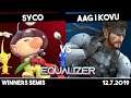 Syco (Olimar) vs AAG | Kovu (Snake) | Winners Semis | Equalizer 1