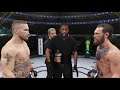UFC 4: 저스틴 게이치 vs 코너 맥그리거 | UFC 라이트급 곧 볼 수 있는 매치업 가상경기!