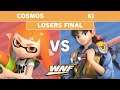 WNF 3.11 - Cosmos (Inkling) Vs. Ki (Hero / Snake) Losers Finals - Smash Ultimate