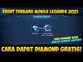 🔴 200 DIAMOND GRATIS!! +BORDER AVATAR KOL DI EVENT TERBARU MOBILE LEGENDS | FREE DIAMOND MLBB 2021