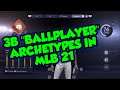 3B BALLPLAYER CAP IN MLB THE SHOW 21! 5 ARCHETYPES THAT LEAD TO DIAMOND SS! XP GLITCH