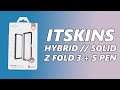 ANOTHER case with S Pen holder! ITSKINS HYBRID // SOLID for Galaxy Z Fold 3 unboxing and review!