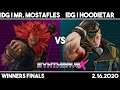 IDG | Mr. Mostafles (Akuma) vs IDG | Hoodietar (Ed) | SFV Winners Finals | Synthwave X #20