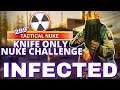 KNIFE ONLY NUKE? with DEV ERROR GLITCH + ANIYAH OUT OF MAP STILL WORKS | Call of Duty Modern Warfare