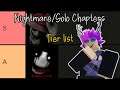 Roblox The Mimic - I made a tier list for ALL chapters (Nightmare/Solo) [AustinPlaysStuff]