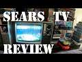 Sears retro Tv Review 1984 manufactured. (Reseña de Televisor Retro Marca Sears del año 1984