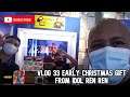 VLOG -33 Early Christmas Gift from idol Ren Ren / NBA 2K22 unboxing