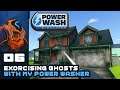 Exorcising Ghosts With My Power Washer! - Let's Play PowerWash Simulator - PC Gameplay Part 6