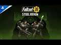 Fallout 76  | Steel Reign عرض التحديث | PS4