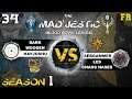 FR - Blood Bowl 2 vs SirMadness - Mad'jestic S1 - Game 34 - D6 - Woodies vs Chaos