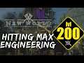 GUIDE to Reach MAX Engineering Level 200 in NEW WORLD