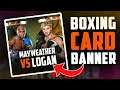 How To Make  a Logan Paul vs Mayweather Boxing Card in 1 Minute ! (IOS / ANDROID) | Fast Tutorials