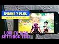Iphone 7 plus genshin impact test gameplay low to high settings IOS 14