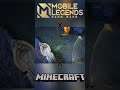 Mobile legends with Minecraft Sound Effect #shorts