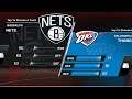Nba2k22 League Brooklyn Nets vs OKC Thunder #Simplenerd