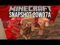 NEW NETHER SNAPSHOT 20w07a: PIGLIN and HOGLIN Functionality + New Features!