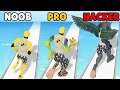 NOOB vs PRO vs HACKER in Merge Animals 3D