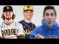 Reacting to NEW MLB Jerseys (Brewers, Padres, Dbacks)