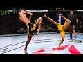UFC4 | Bruce Lee vs. JiuJitsu Sensei Master (EA sports UFC 4) - rematch