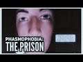 WE HUNT GHOSTS VERY POORLY || Phasmophobia: The Prison || Theomasters, Chickadeedlle, & James