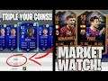 YOU *NEED TO DO THIS RIGHT NOW!! *TRIPLE YOUR COINS* MARKET WATCH! (FIFA 20 BEST TRADING METHODS)