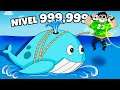 ARRASTRO una BALLENA NIVEL 999,999,999 en STRONGMAN SIMULATOR !! (Roblox) | Rovi23