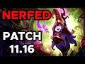 Early Patch notes 11.16 - League of Legends Shaco Buff Lulu Nerf