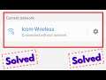 Fix wifi connected without internet | No Internet Problem Fixed | Samsung Mobile