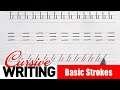 How to Write Basic Strokes - Cursive Writing | Cursive Handwriting Letters