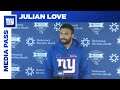 Julian Love on Promise to Dye Hair if Xavier McKinney Makes Pro Bowl | New York Giants