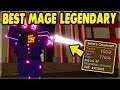 *NEW* BEST MAGE LEGENDARY (Sakura Greatstaff) Samurai Palace UPDATE | Roblox: Dungeon Quest