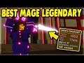 *NEW* BEST MAGE LEGENDARY (Sakura Greatstaff) Samurai Palace UPDATE | Roblox: Dungeon Quest