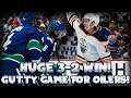 Oilers Gut Out 3-2 Win VS Canucks! Drai 2 Goals!! | Edmonton Oilers vs Vancouver Canucks Game Review