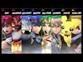 Super Smash Bros Ultimate Amiibo Fights   Request #4540 4 Team Battle at Smashville