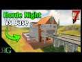 7 Days to Die - Horde Night Vs Base Defense Alpha 19 - Patreon's Base Build