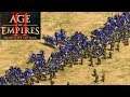 Age of Empires II: Definitive Edition - 1000 Elite Leitis vs 1000 Elite Samurai & Teutonic Knights