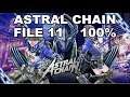 [Astral Chain] File 11 - 100% (Cases, Items, Photo Order, Toilet, Cat)