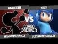CB 2019 SSBU - SV KJS | Maister (Game & Watch) Vs dB | yeti (Mega Man) Smash Ultimate Winners Finals